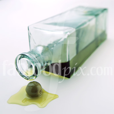 Bottle & Olive Oil photo