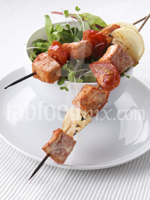Spicy Fish Kebabs photo