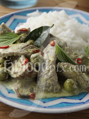 Thai Beef Green Curry photo