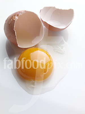 Broken egg photo