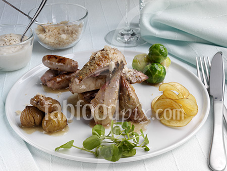 Partridge meal photo