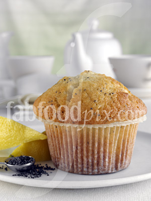 lemon poppy Muffin photo