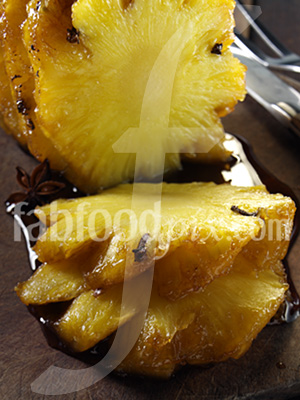 roast pineapple chin photo