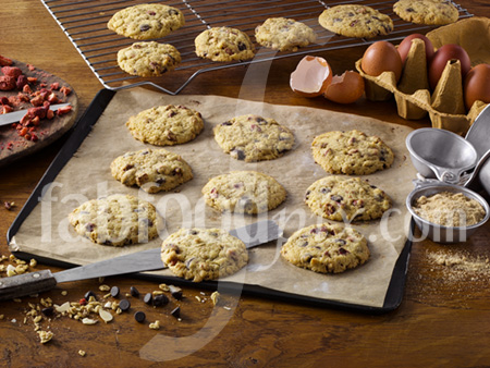 granola crunch cookies photo