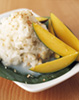 Thai rice mango photo