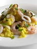 Seafood risotto photo