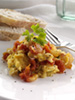 Tuscan scrambled egg photo
