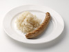 Bratwurst sauerkraut photo