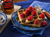 Buckwheat waffle photo