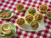 Zucchini oatmeal muffins photo